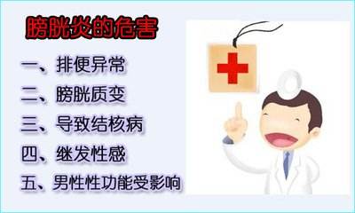 膀胱炎有何表现和危害